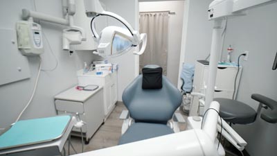 dental operatory inside of U Shine Dental in Alexandria, VA